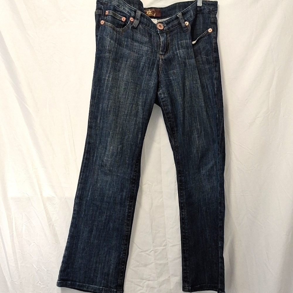 Vintage Z. Cavaricci women's jeans dark blue wash size 14 length 30
